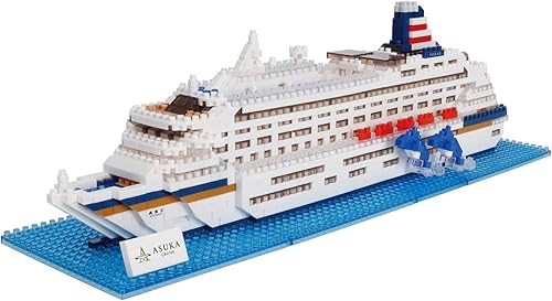 nanoblock - mundialmente famoso - M.S. AsukaⅡ, kit de construcción de la serie Advanced Hobby