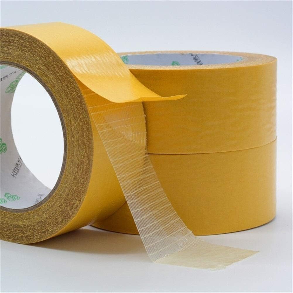 Taśma uniwersalna dwustronna Wodoodporna bezszwowa wykładzina podłogowa Włókna Siatka Fibre Dwustronna taśma samoprzylepna(35mm)