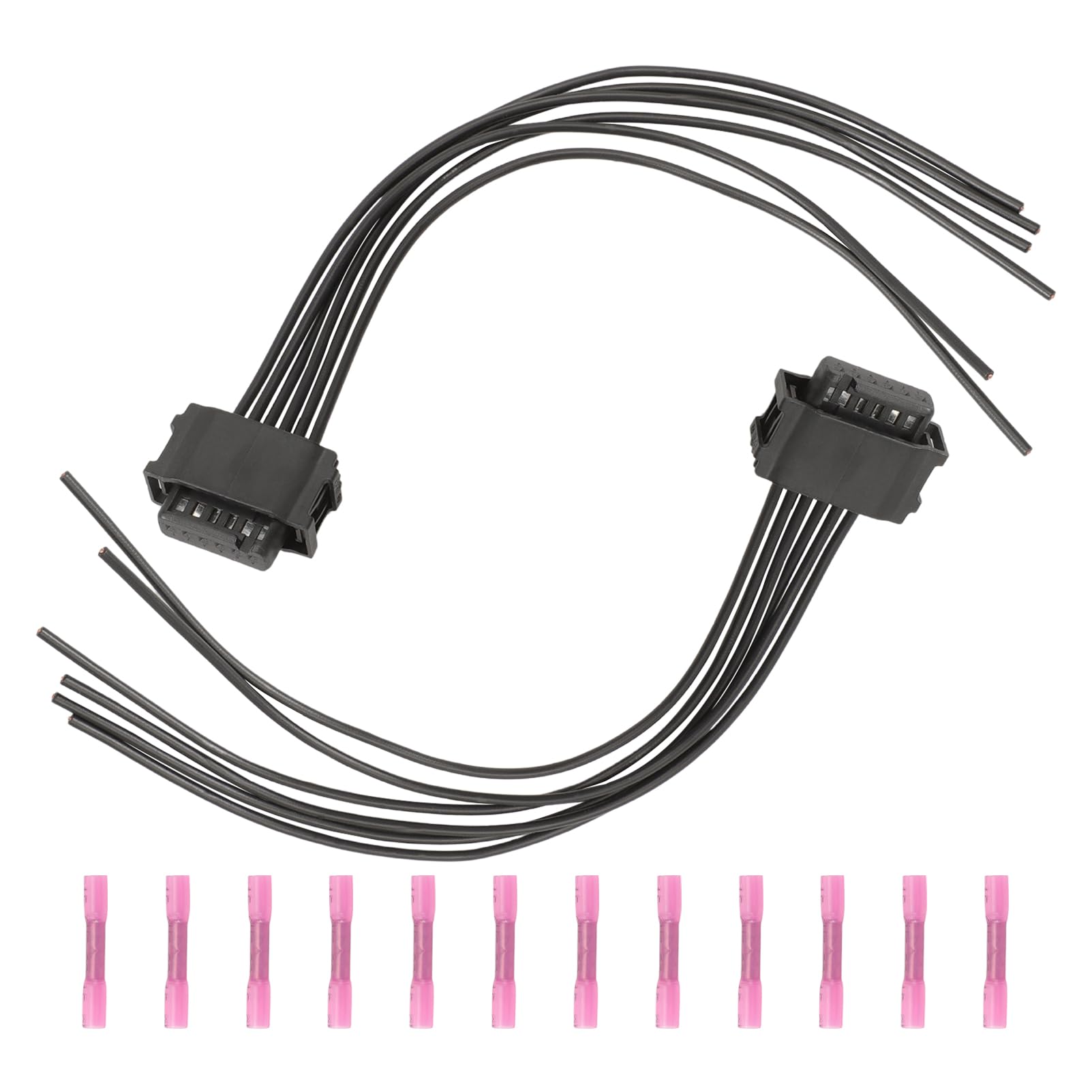 Radarsensor Kabelstecker und Kabelbaumsatz passend für AMG C190 CLA C117 CLS W218 C257 C218 E Klasse W213 S213 A238 C238 S Klasse W222 A0009059707 A0009058802