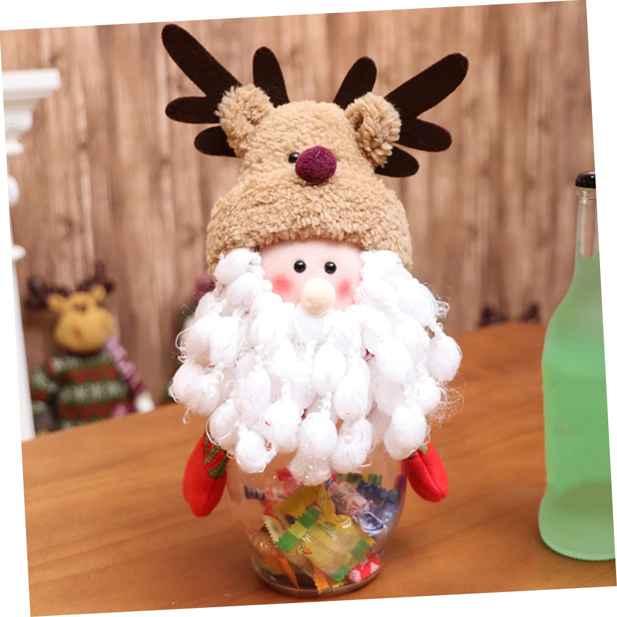 Cabilock Snowflake Christmas Decor Gold Snowman Candy Biscuit Boxes Party Supplies Storage