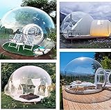 3/4/5M 10/13/16Ft Clear Bubble Inflatable Camping Tent Outdoor, Pvc Dome Balloon House With Hair Dryer For Camping Party Event Hotel Patio Garden,5MN - Image 6