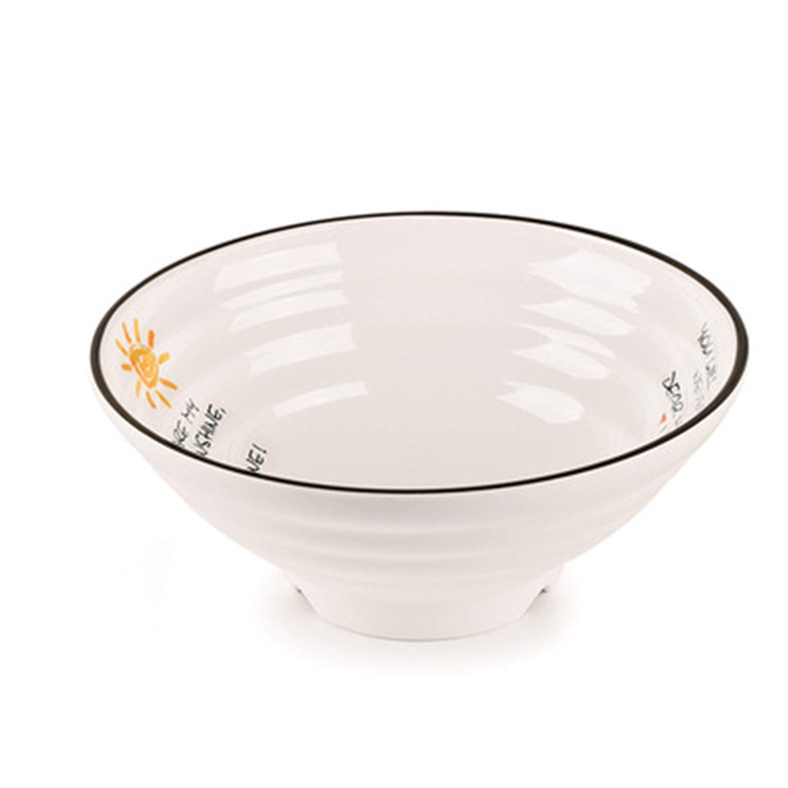 DDHZTA Cereal And Soup Bowls, Bowl Set of 2, for Ice Cream, Dessert, Rice, 4.5 Inches,Sturdy And Stackable,17.7cm