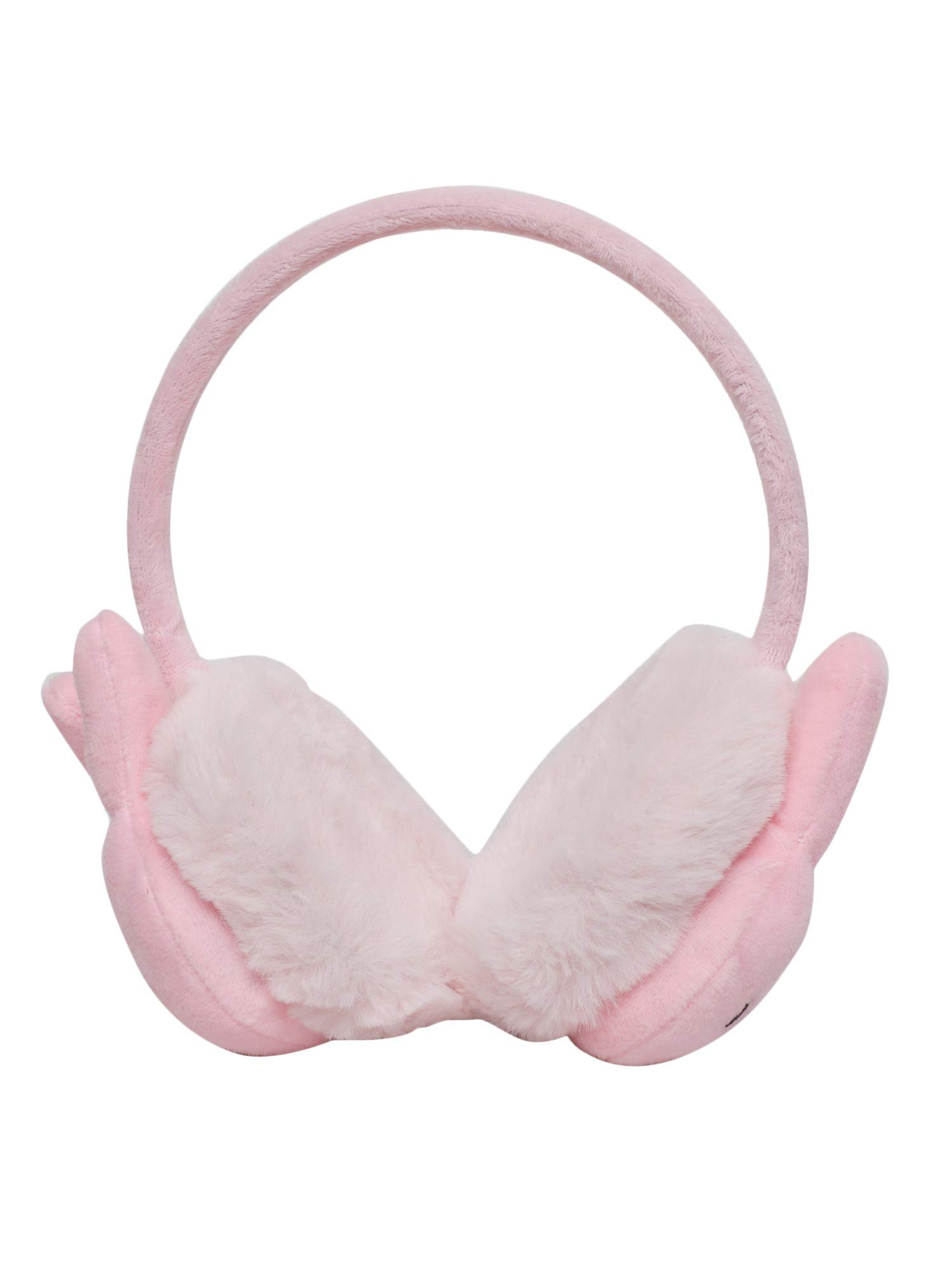 FabSeasons Kids and Women's Outdoor Wear Ear Muffs (Baby Pink) 3