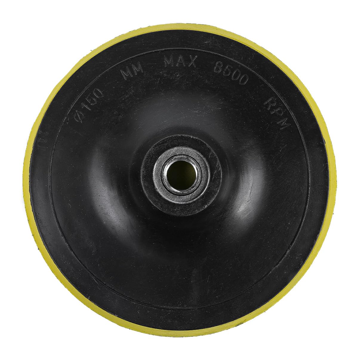 2 Elementi Supporto con Gancio e Anello (6 pollici/150mm), Filettatura M14: per levigatura, lucidatura, Piastra di levigatrice orbitale e lucidatrice.