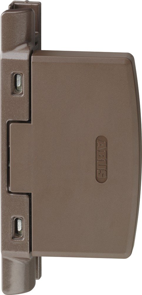 Abus 117800 - Manilla con cerrojo para ventanas | Protección antirrobo, >1 tonelada de resistencia a la presión, VdS/SKG3, para aluminio/madera/plástico, montaje oculto