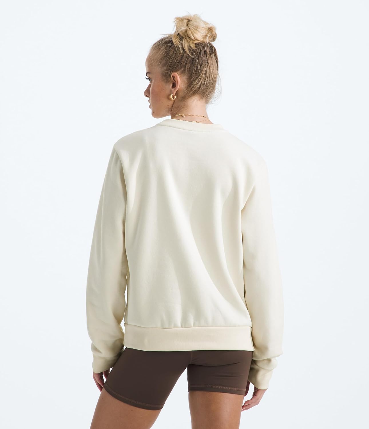 THE NORTH FACE Women's Evolution Simple Dome Crew | Ribbed Collar & Hem, Classic Logo