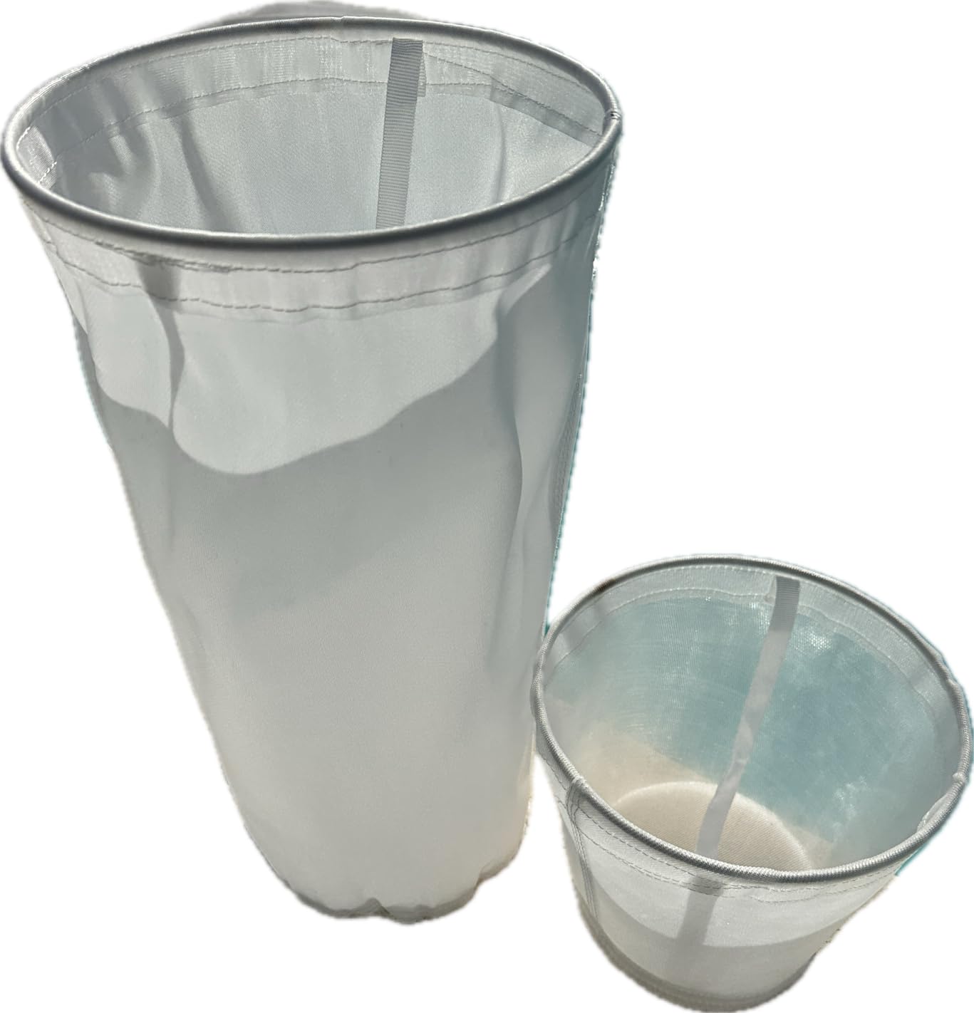 EasyFilter Poche Filtrante 10 Microns avec Bague Intégrée + Panier Skimmer Préfiltre Compatible Desjoyaux – Filtration Courante – sans Bague ni Contre-Bague d’Origine