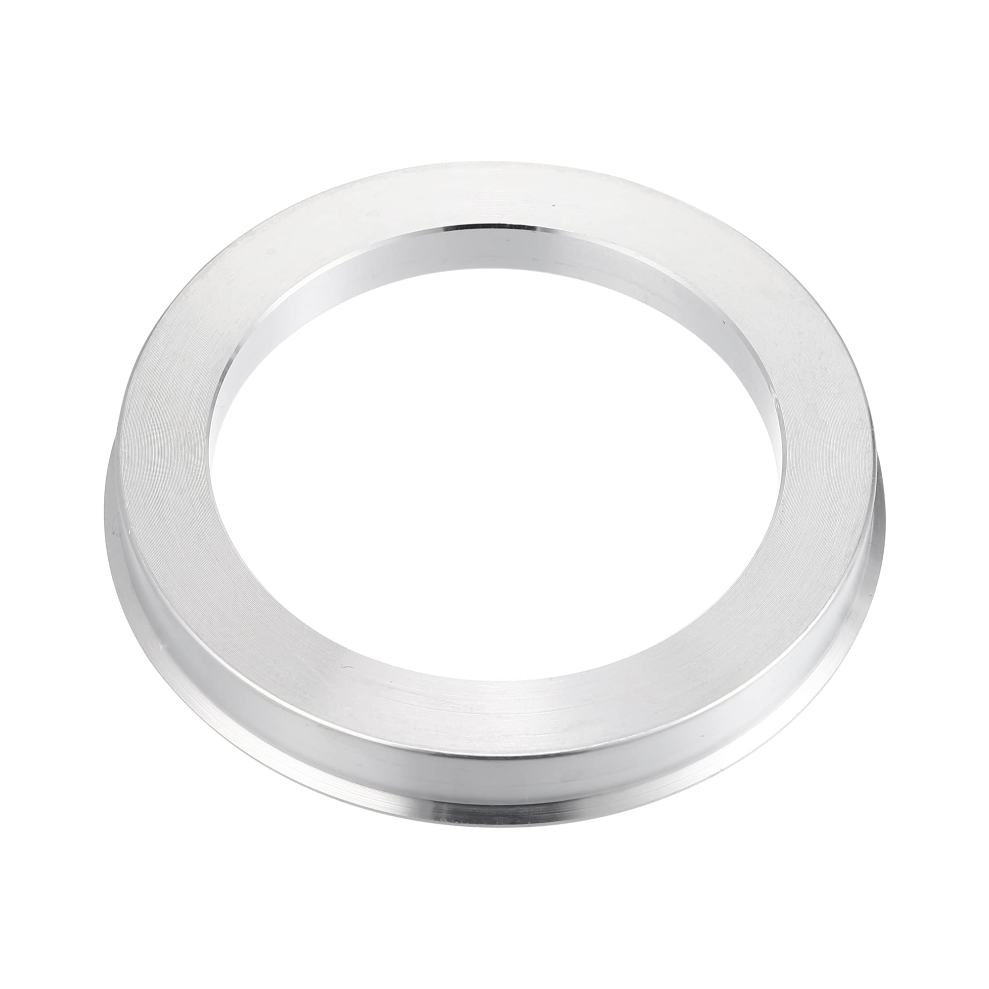 QUARKZMAN Anelli di Centraggio Mozzo in Alluminio 4 Pezzi per Auto | OD 76mm, ID 57.1mm, Spessore 10mm, Antivibrazione, Centraggio Ruota, Alta Precisione, Adatto A Vari Modelli