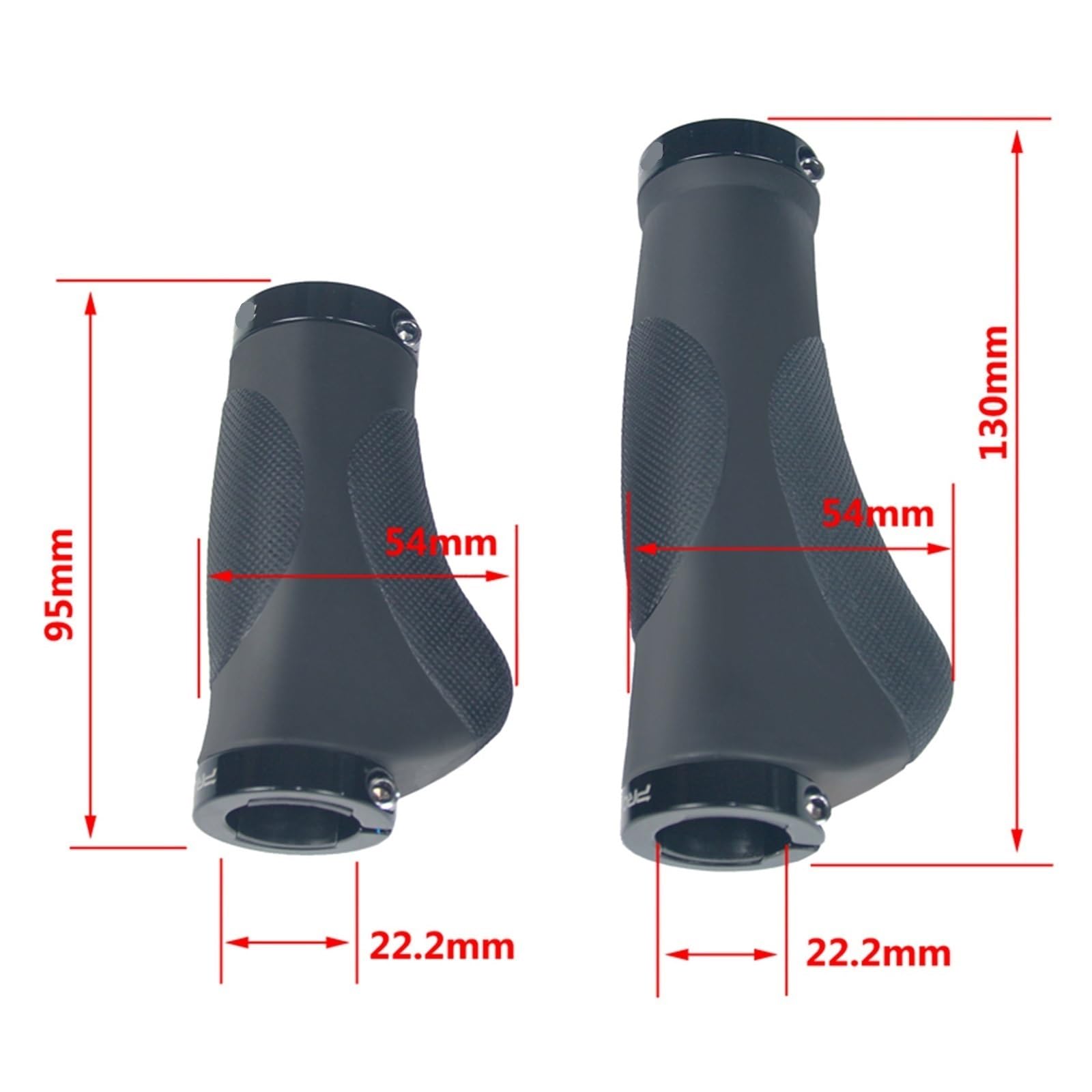 Uchwyty do uchwytów rowerowych Uchwyt rowerowy XTC MTB chwyty rowerowe TPE odporny na wstrząsy antypoślizgowy pokrowiec na kierownicę ergonomiczna kierownica rowerowa uniwersalna 22.2mm Ergonomiczne u