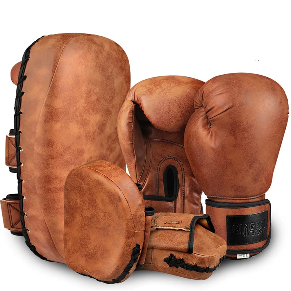 Guanti da Allenamento in Gel Sparring, Guanti MMA Professionali Marziali, qualità Professionale, Costruzione di Alta qualità, per Boxe, Formazione, Borse Perforabili,Verde,8OZ