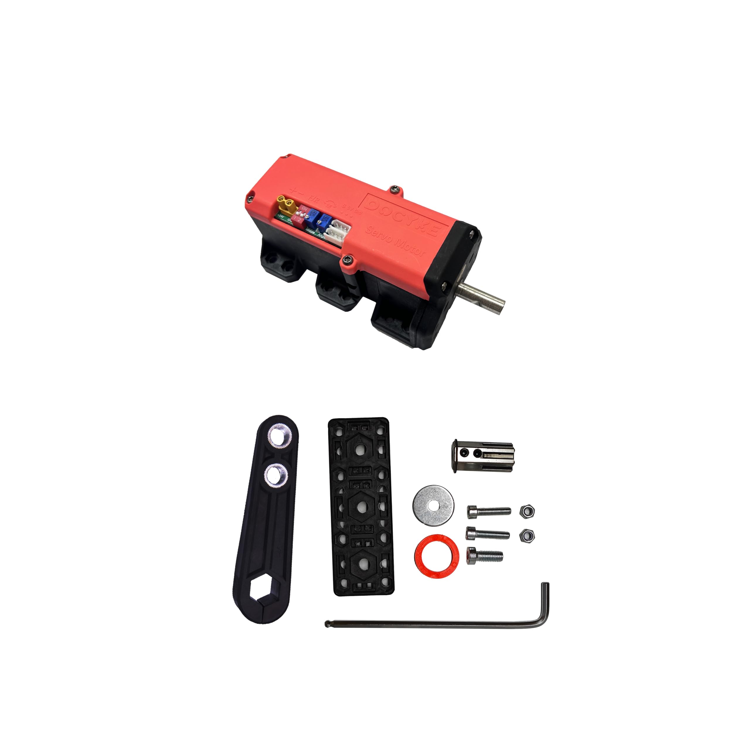 DOCYKE 350kg High Torque RC Servo with Servo Accessories