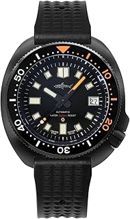 Heimdallr 44 MM Edelstahl Herren Automatik Uhr, Saphirglas NH35A Bewegung 200 Meter Taucheruhr Leuchtend C3