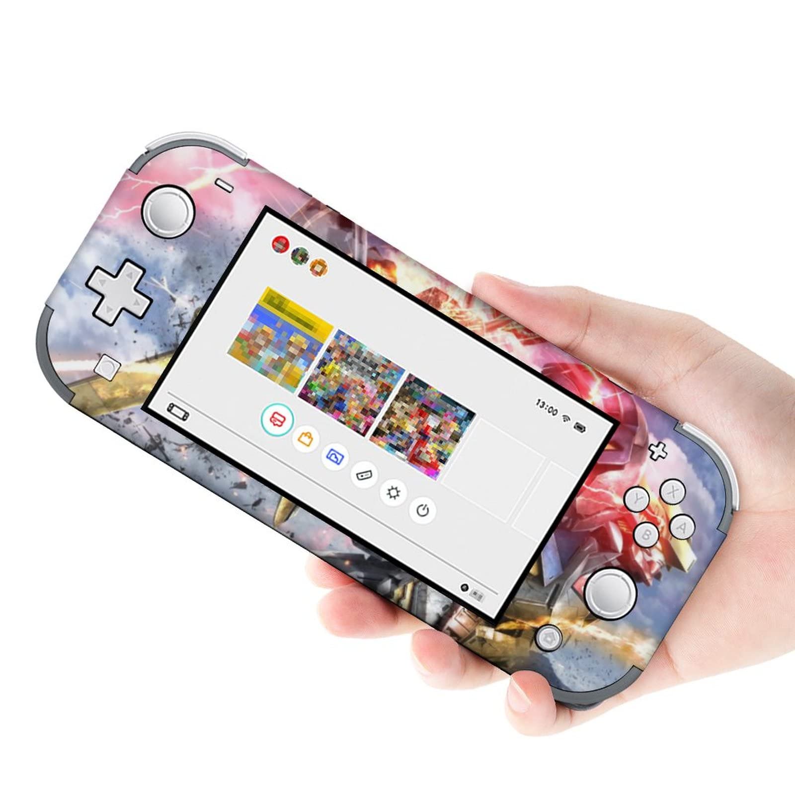 Amazon.co.jp: Switch/Switch Lite専用 ステッカー アニメ柄 鉄血の
