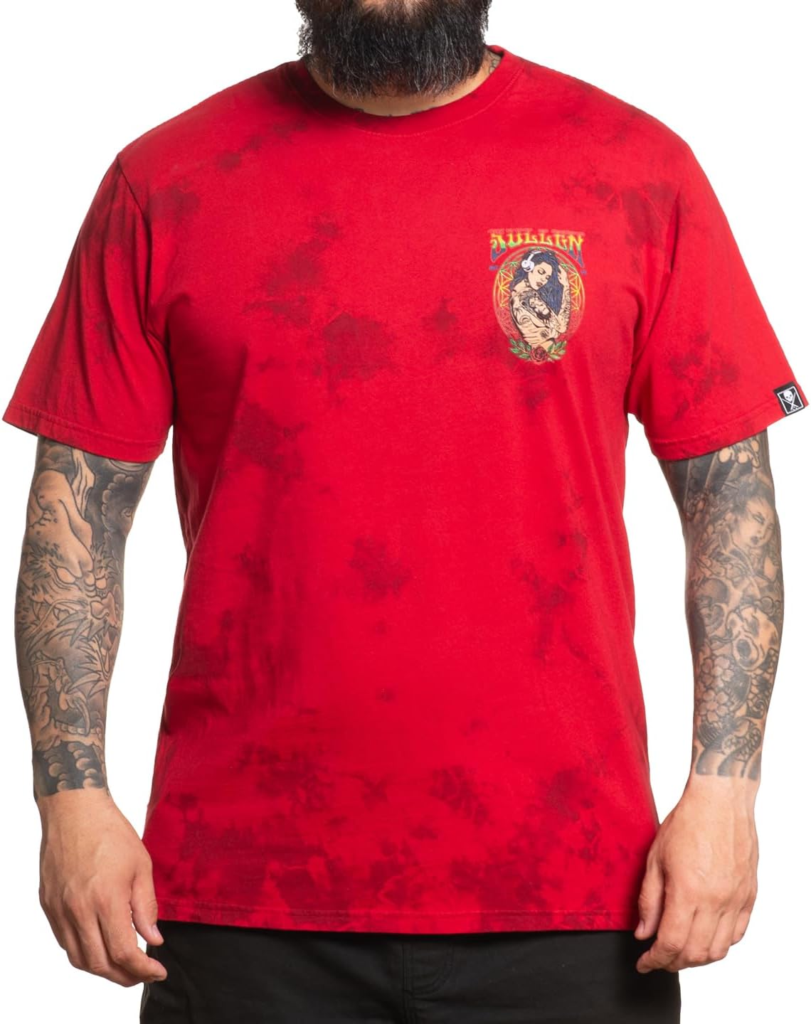 Sullen Men's Dread Love Rasta Capsule Tattoo Lifestyle Graphic Premium Short Sleeve Tee Chili Pepper