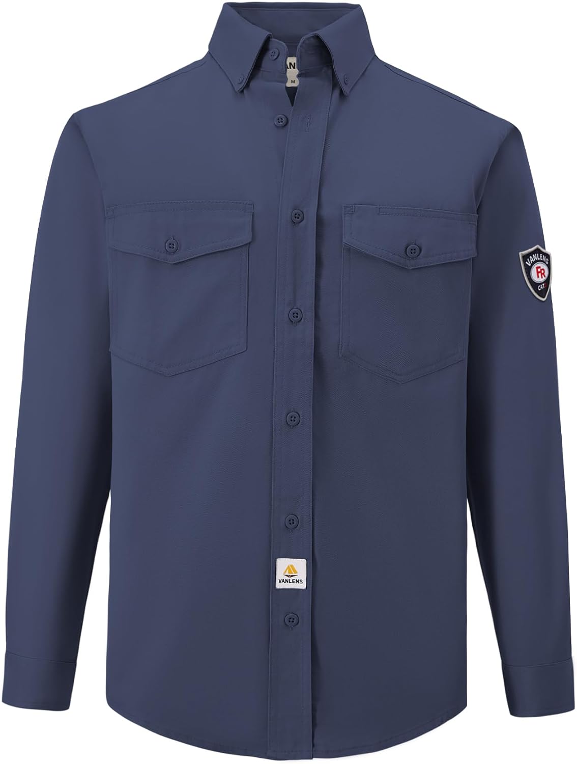 FR Shirts for Men 6.5OZ Light Weight Welding Shirt Men Flame Resistant Shirts CAT2/NFPA2112