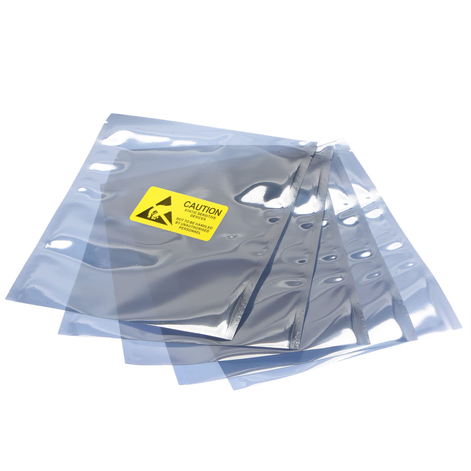MECCANIXITY Anti Static Bags Shielding Bag 25pcs 6x8inch(15x20cm) Open Top with Labels for Hard Drive HDD SSD-picture-28