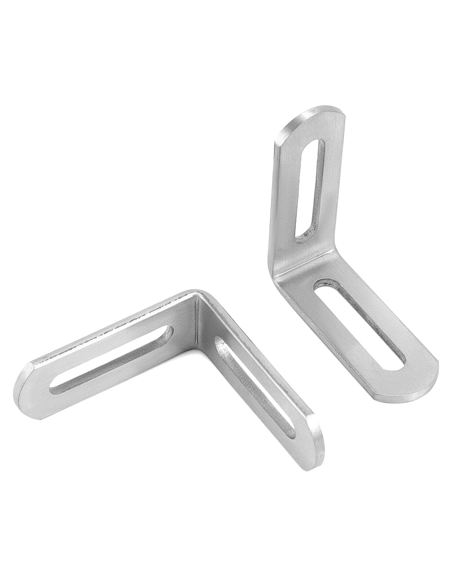 QWORK Kątownik 16 szt 50x50 mm stal nierdzewna 201 grubość 3 mm
