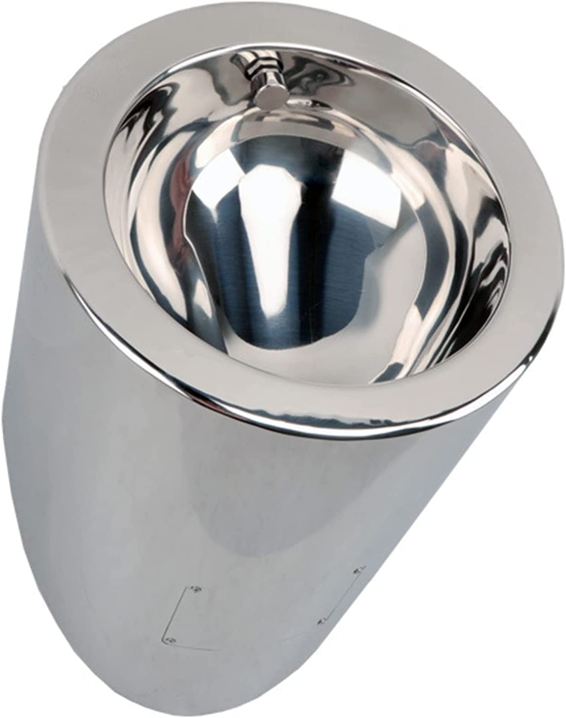 GTHTUHFD Wall-Mounted Urinal Hidden Intelligent Sensor Flushing Household Funnel Urinal,Urinal + Sensor,Single piece urinal