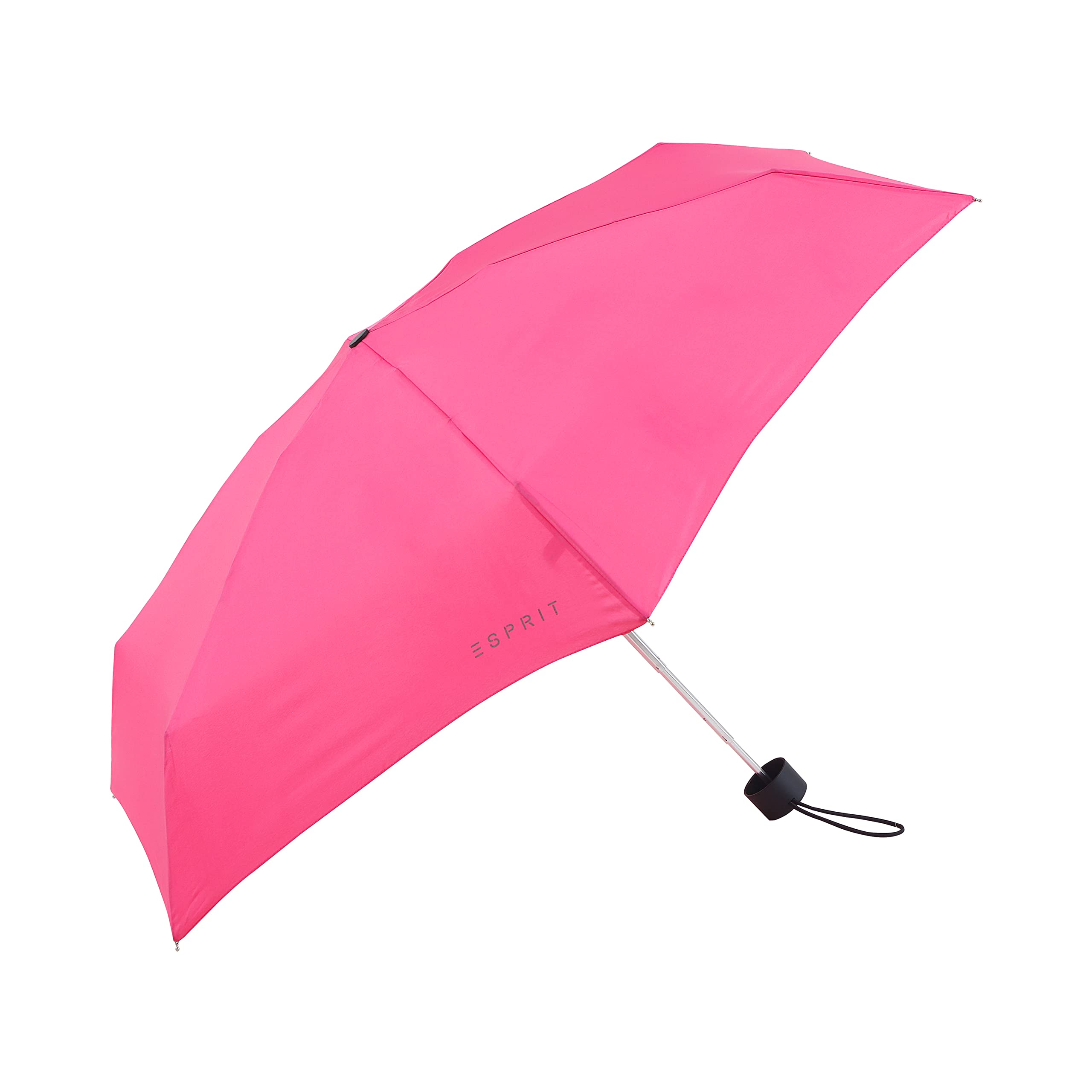 Unisex Petito Umbrella Travel Friendly, Lightweight, UV Protected, Rustproof & Windproof with Strong Handle & Manual Open & Close, 6 Ribs- Fandango Pink-image-33
