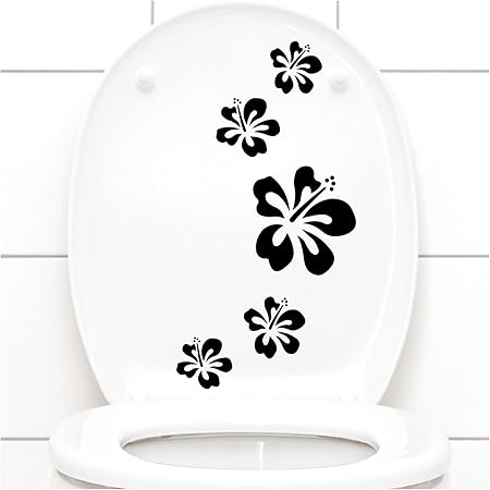 WC Aufkleber Schmetterling - Hellgrün, Abziehbar, Für Toilettensitz & Wände
