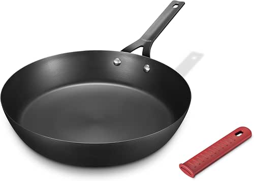 Carbon Steel Pan, 10 Inch Nonstick Frying Pan Skillet |