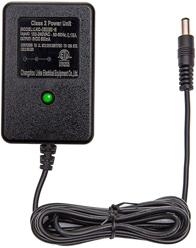 Cargador de coche para niños de 6 voltios, cargador de batería de 6 V para niños Trax Quad Hello Kitty SUV adaptador de alimentación de batería