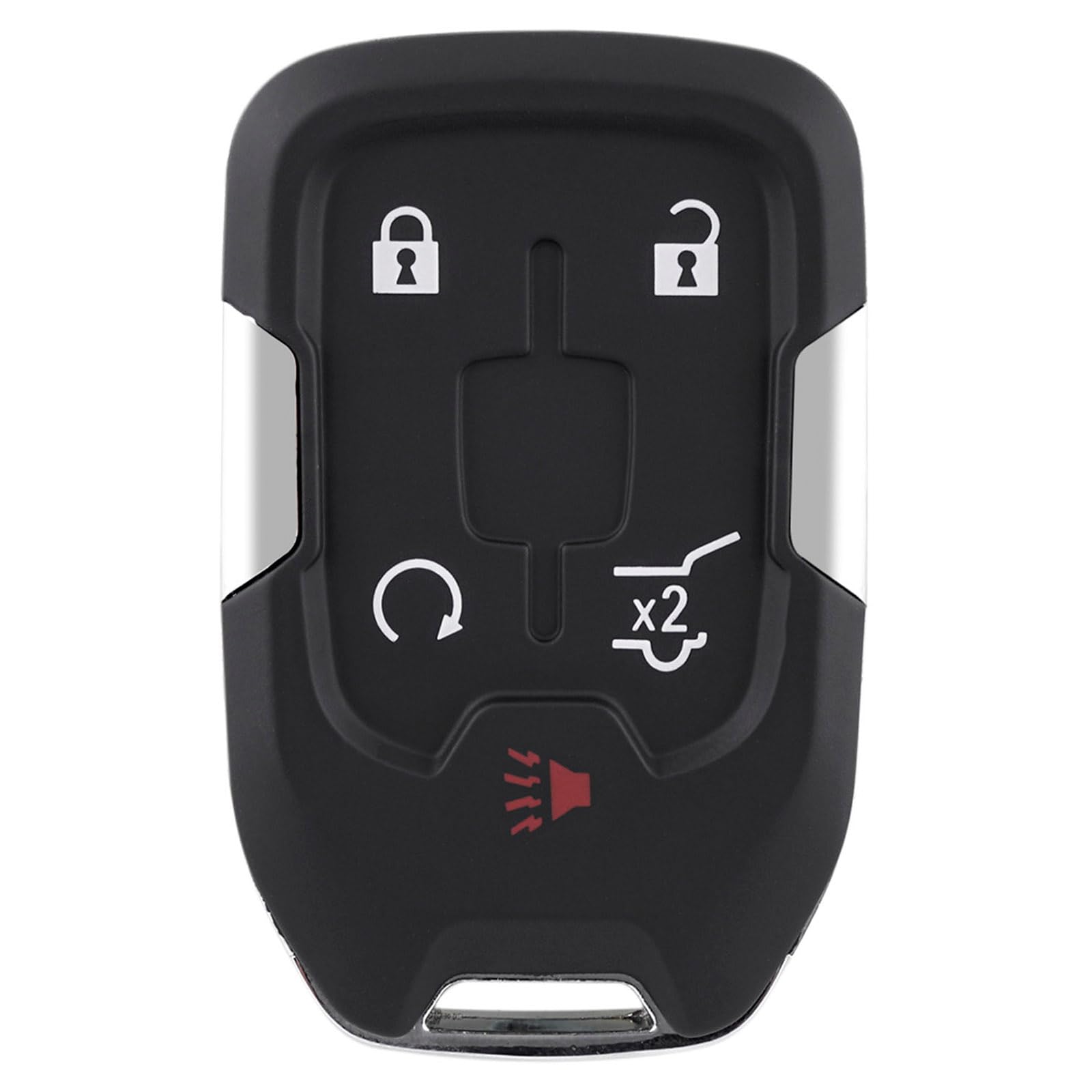 TOP-VIGOR GMC Acadia Car Key Fob HYQ1EA, 5 Tasti Chiave Telecomando Sostituzione 13584502 433MHz per GMC Acadia 2017 2018 2019 2020
