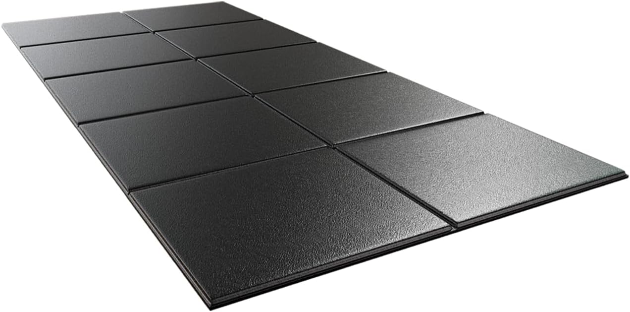 Foldable Treadmill Walking Pad Mat for Carpet Floors,72" x 30" 6mm Thick Treadmill Mat for Hardwood Floor,Indoor Exercise Stationary Bike,Elipitial, Gym Equipment, Noise Shock Absorption