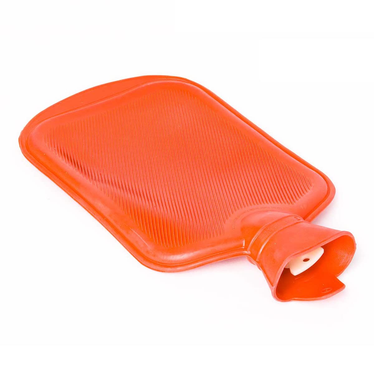 Bolsa de agua caliente Snoozy® con funda suave y mimosa XXL con 2 litros de volumen para un calor duradero; 100% caucho natural. (Sin tapa)