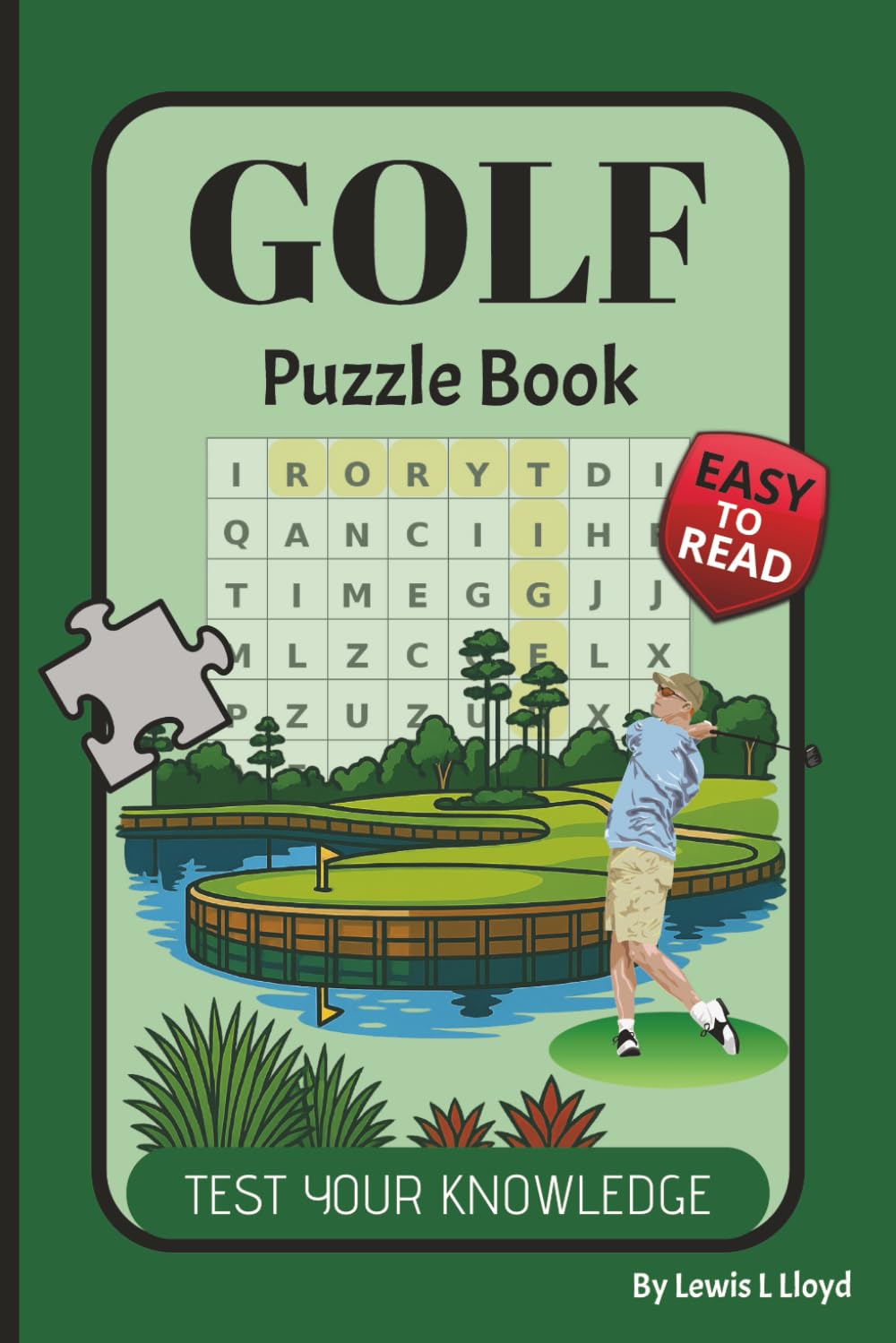 Golf Puzzle Book: Par-fect Word Searches, Crosswords, Sudoku & Mazes for Golf Fans