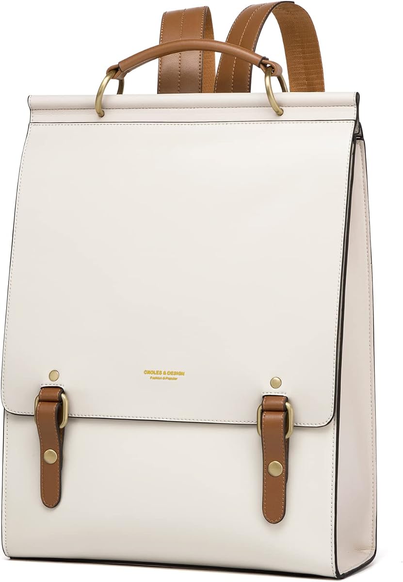 Leather Backpack Purse For Women Fashion Travel Shoulder Bag