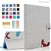 iPad Mini 3 Case,LittleMax(TM) Kickstand Faux Leather Case Smart [Auto Wake/Sleep] Wallet Case [Magnet Clasp] Flip Cover for iPad Mini 1/2/3 [Free Cleaning Cloth,Stylus Pen]-04 Red Fox