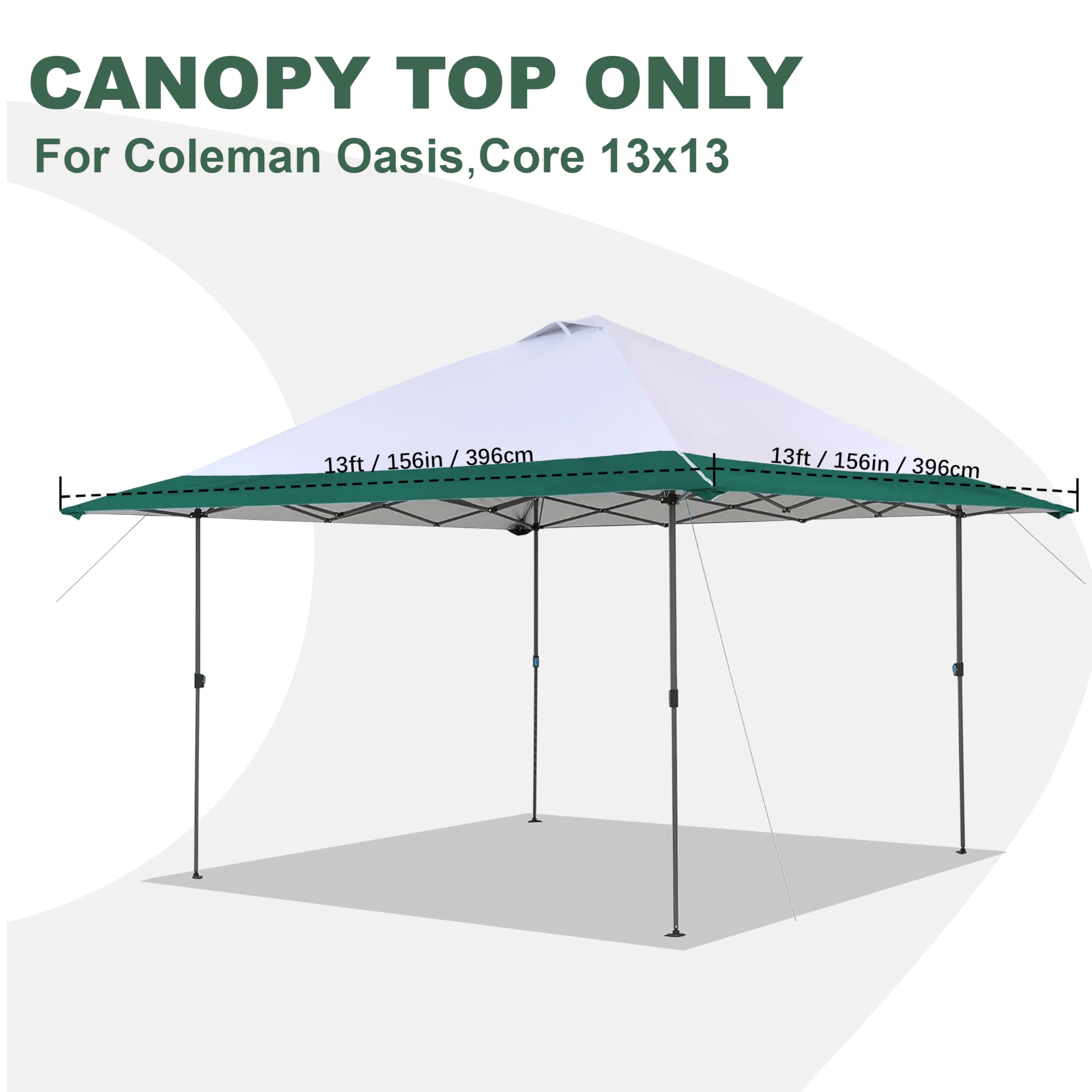 Amazon.com : JANCANOPY 13x13 Canopy Replacement Top with Air Vent