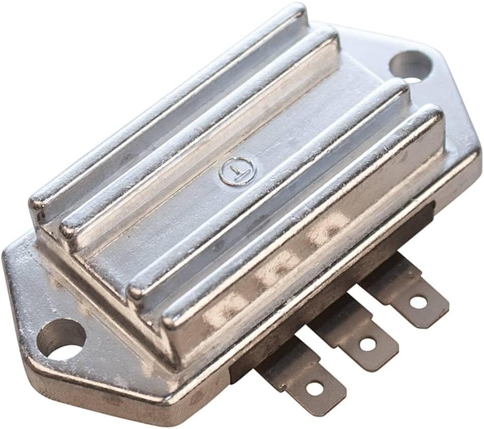 Rareelectrical Voltage Regulator Rectifier Compatible With Kohler Ch5 Ch6 Courage Cv430 Cv460 Cv490 Cv640 Cv680 Cv730 Engine 25-403-03-S 41-403-10-S 25-755-03-S 15 Amp 12V 3 Terminal Unit Replacement