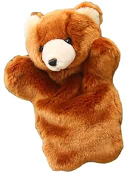 Amazon.co.jp: しあわせ倉庫 アニマル パペット ぬいぐるみ 人形