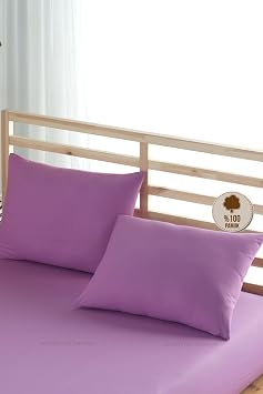 Formeya Ranforce%100 Pamuk Yast k K l f  2 Adet 50 * 70 Kapakl , Lila