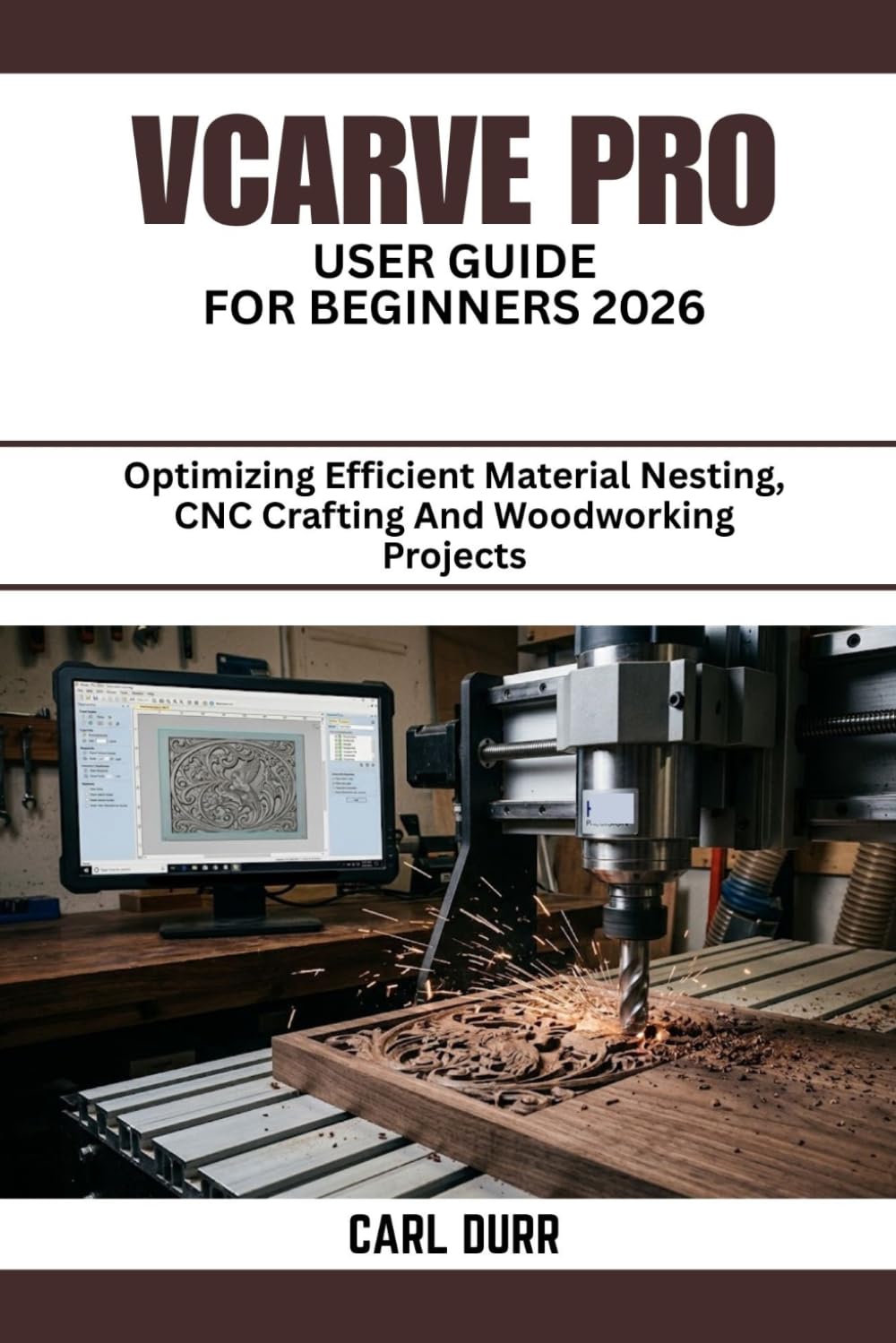 VCARVE PRO USER GUIDE FOR BEGINNERS 2026: Optimizing Efficient Material Nesting, CNC Crafting And Woodworking Projects
