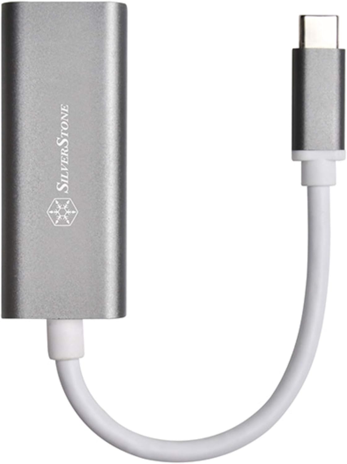 USB 3.1 Type-C Gen1 to RJ45 Gigabit Ethernet Network Adapter, Charcoal