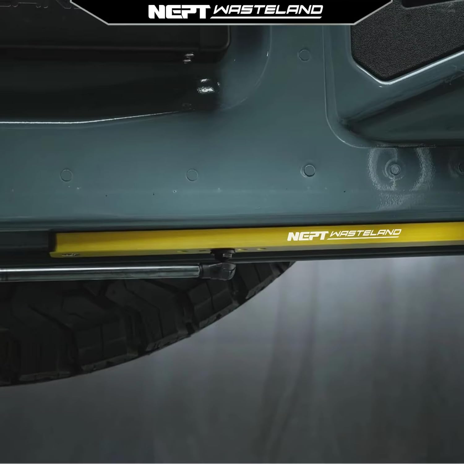 Specific Tailgate Limiter for Bronco, Premium CNC Al-Mg Alloy Tailgate Opening Limit Module for 2021~2025 Ford Bronco 2.3/2.7/3.0, Non-Destructive Installation