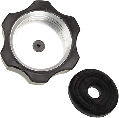 Miniatura 5 de HIAORS Tapa del tanque de combustible de gasolina con manguera de ventilación para tanque de metal 50cc 70cc 90cc 110cc 125cc ATV Quad 4 Wheeler