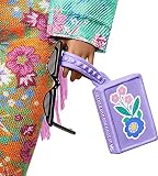 Barbie Extra Doll #10 in Floral-Print Jacket & Jogger Set with DJ Mouse Pet, Extra-Long Pink Braids, Layered Outfit & Accessories, Gift for Kids 3 Years+