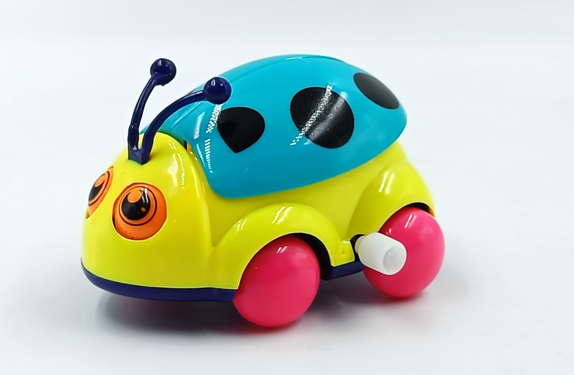 Omiyage Little Ladybug Toy Car with Moving Wings, Key Powered, Educational Toy for Toddlers (Random Colour) (B0D4DQLS3S) Amazon Price History, Amazon Price Tracker