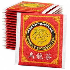 Oolong Tea Bags, Chinese Restaurant Style, Bulk, 100 Count