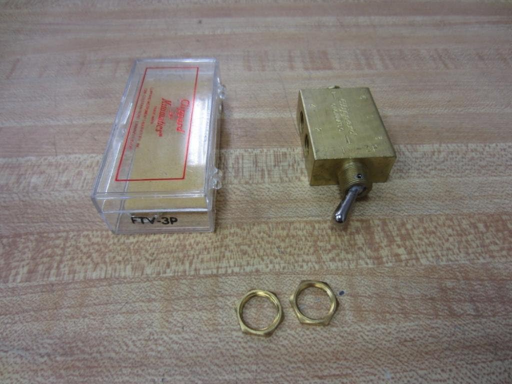 Clippard Minimatic FTV-3P Toggle Valve FTV3P