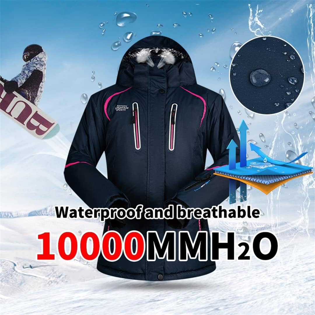 Women Ski Jacket And Pant Super Warm Windproof Waterproof Warm Skiing And Snowboard Clothing