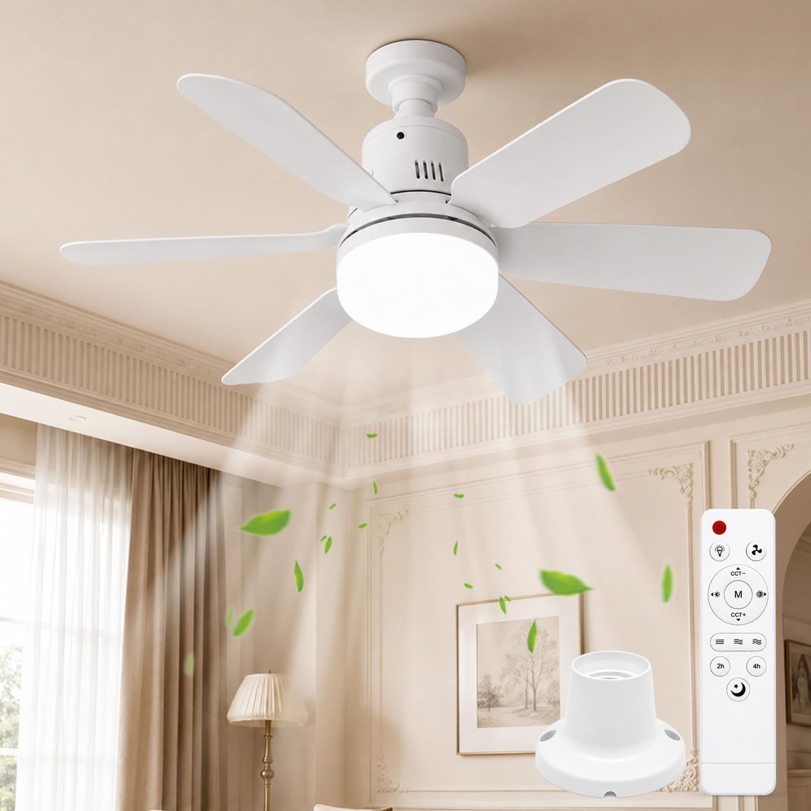 Ceiling Fans with Lights and Remote, Ceiling Fan Light Bulb Bayonet Fitting
