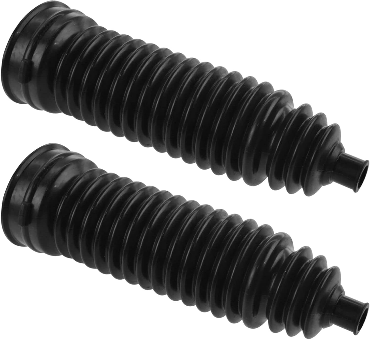TRQ Rack & Pinion Bellow Tie Rod Boot Pair Set of 2 Compatible with Ford Mazda Mercury New