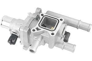 Ainio Aluminum Engine Coolant Thermostat Housing Assembly