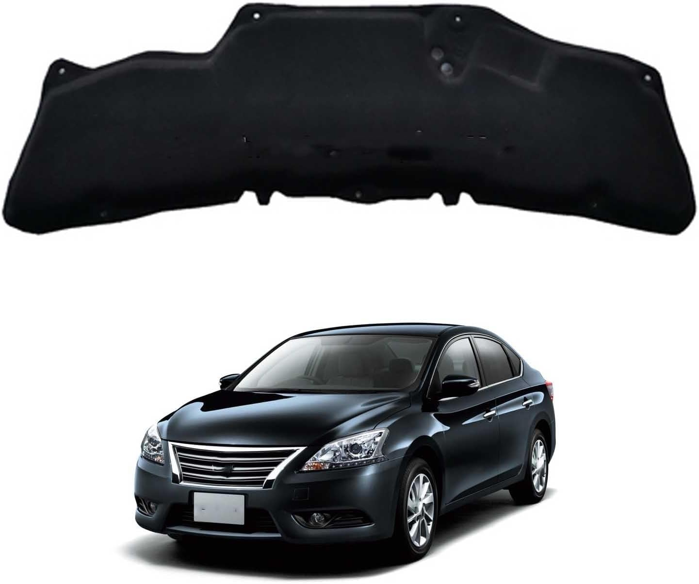 Panel insonorizante de capó para Nissan Sylphy, viaja con total silencio y comodidad