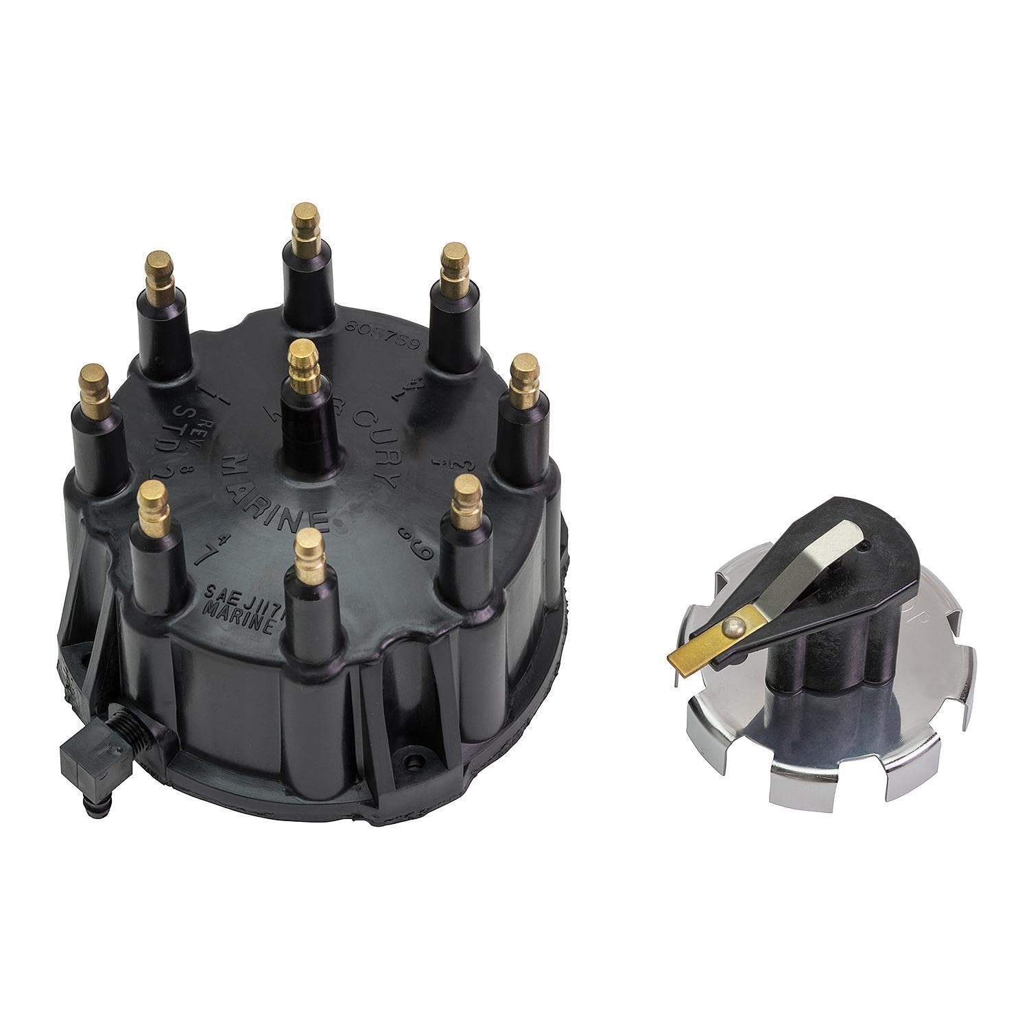 805759Q3 Distributor Cap Kit for Marinized V8 Engines by General Motors w/Thunderbolt IV and V HEI Ignition Systems